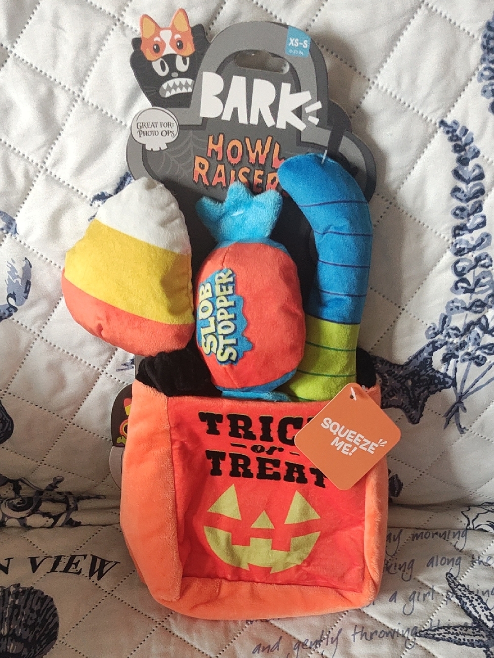 PETS: HALLOWEEN DOG TOY SET
